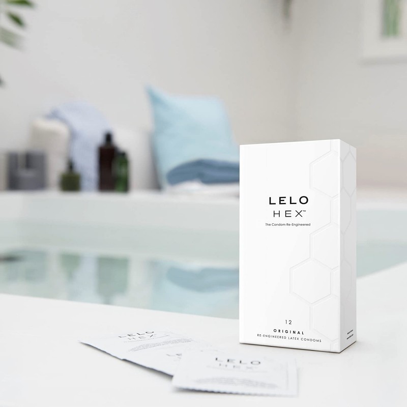 Revolutionary Condoms Lelo HEX Original 12pcs❤️Lelo