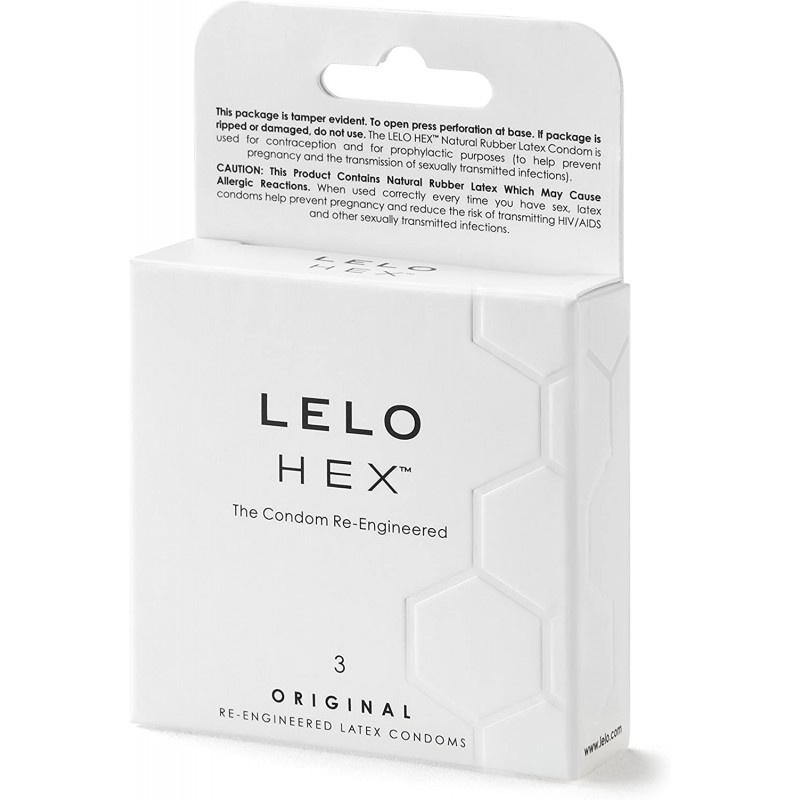 Revolutionary Condoms Lelo HEX Original 3pcs❤️Lelo