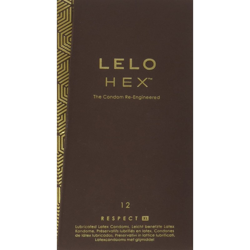 Revolutionary CondomsLelo HEX Respect XL 12pcs Extra Size❤️Lelo
