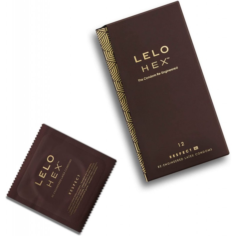 Revolutionary CondomsLelo HEX Respect XL 12pcs Extra Size❤️Lelo
