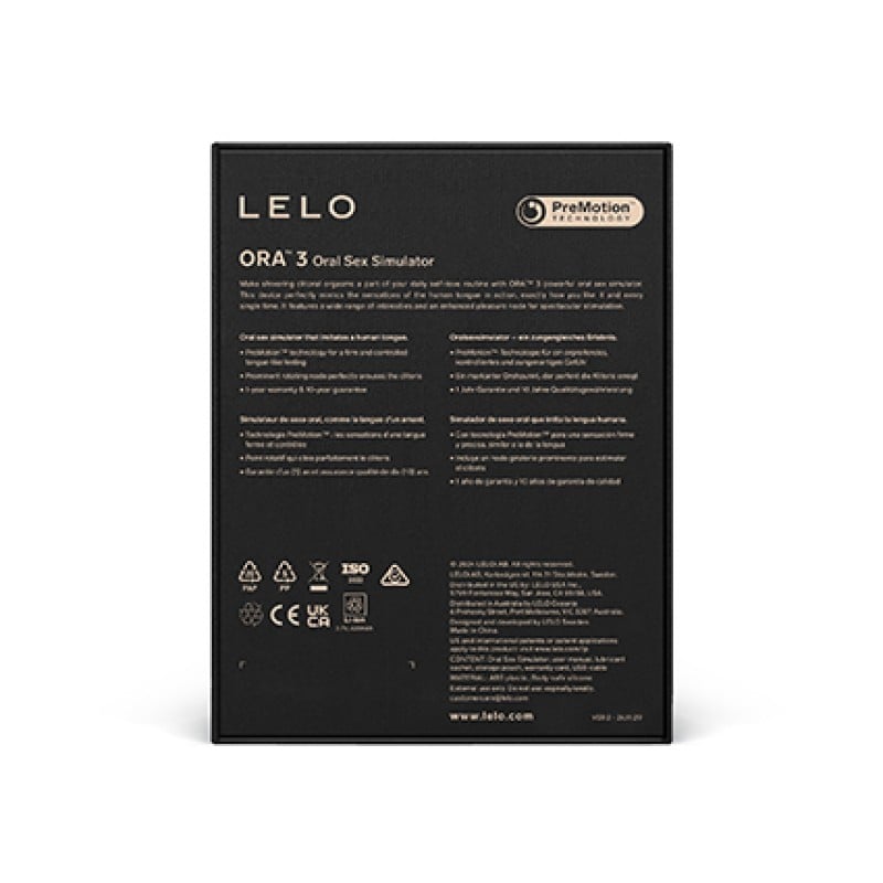 Oral Seks Simülatörü LELO - Ora 3 Magenta ❤️Lelo