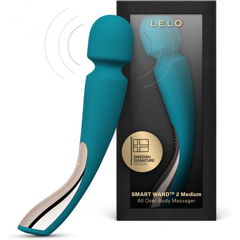 LELO - Smart Wand 2 Masażer Średni Ocean Blue❤️Lelo