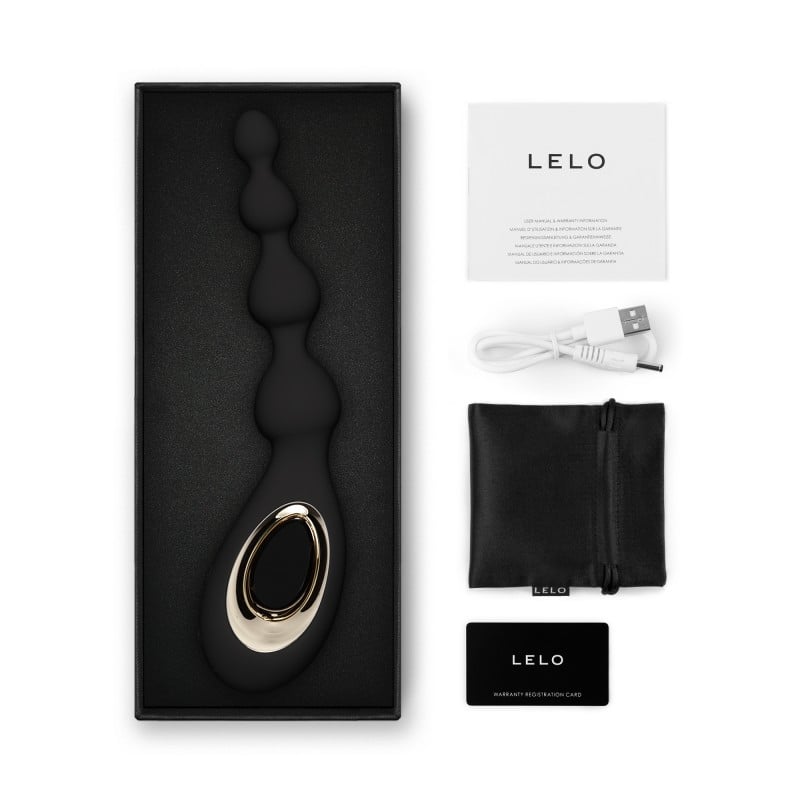 LELO - Soraya Analkugler Sort❤️Lelo❤️DK