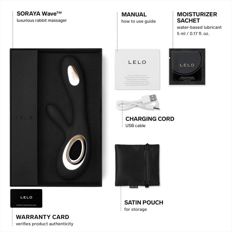 LELO - Soraya Wave Siyah ❤️Lelo