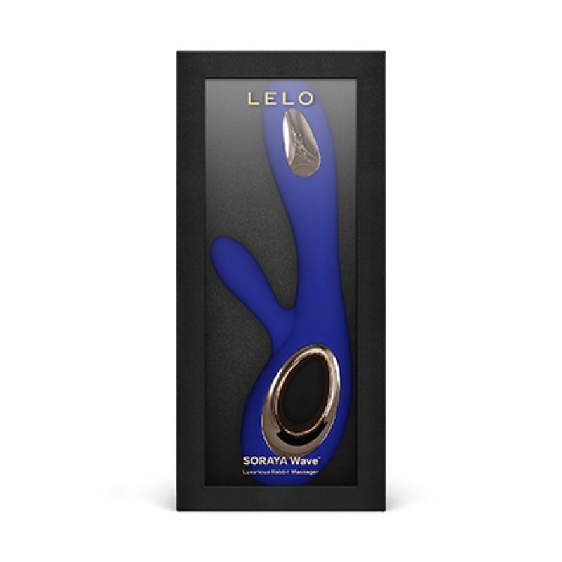 LELO - Soraya Wave Rabbit Vibrator Midnight Blue ❤️Lelo