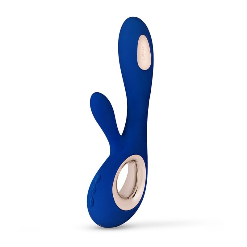 LELO - Soraya Wave Rabbit Vibrator Midnight Blue ❤️Lelo
