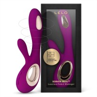 LELO - Soraya Wave króliczek wibrator Deep Rose