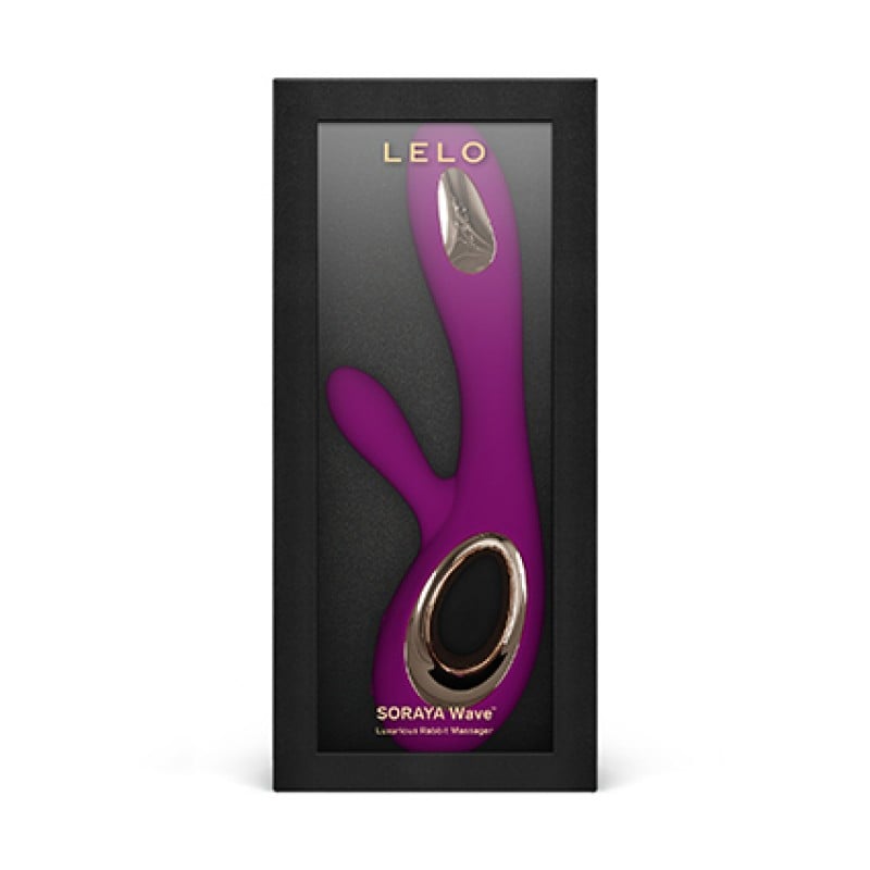 LELO - Soraya Wave Rabbit Vibratör Deep Rose ❤️Lelo