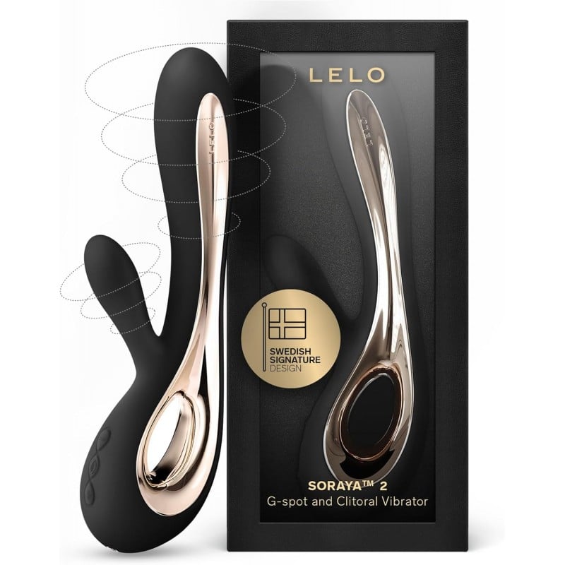 LELO - Soraya 2 Vibratör Siyah ❤️Lelo