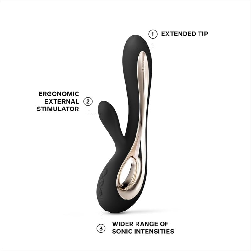LELO - Soraya 2 Vibratör Siyah ❤️Lelo