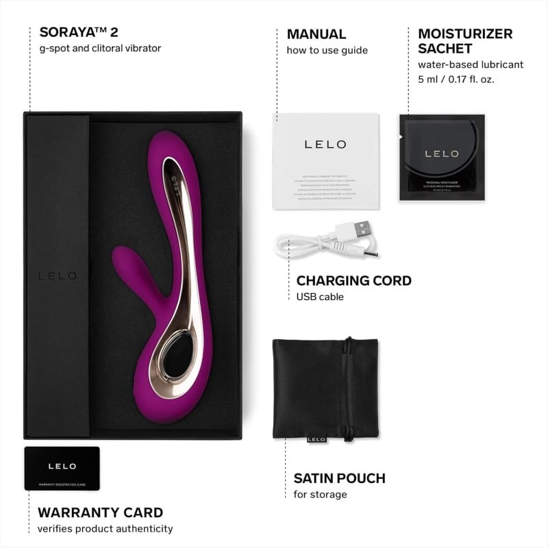 LELO - Soraya 2 Vibratör Pembe ❤️Lelo