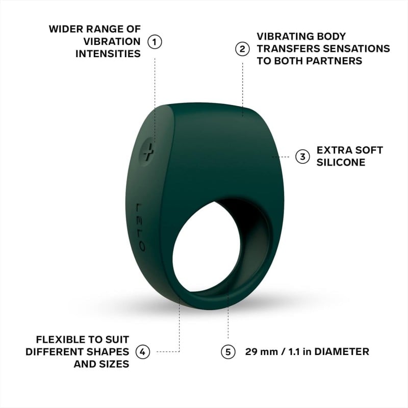LELO - Tor 2 Penis Halkası Koyu Yeşil ❤️Lelo