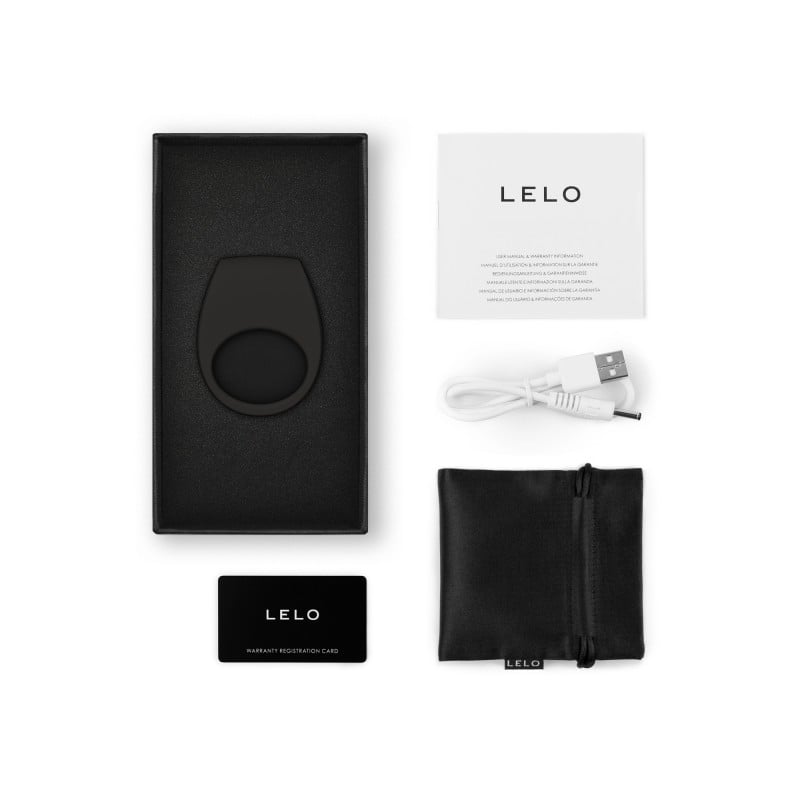 LELO - Tor 3 Penis Halkası Siyah ❤️Lelo