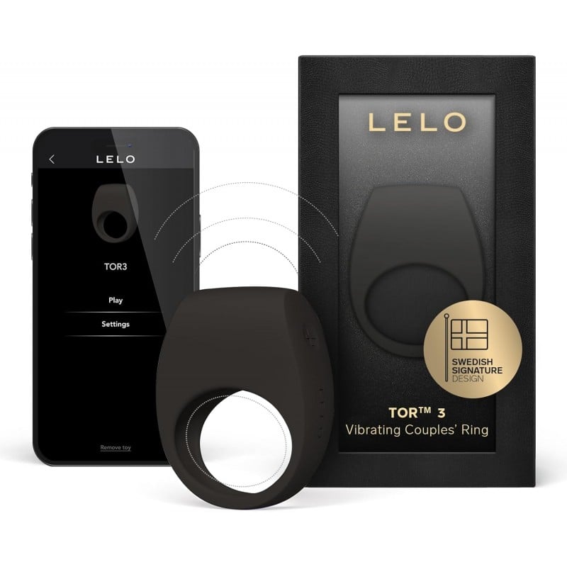 LELO - Tor 3 Penis Halkası Siyah ❤️Lelo