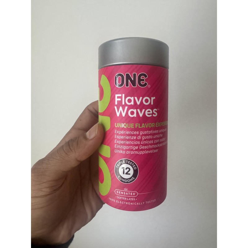 ONE Flavor Waves Flavored Condoms 12 Pack – 6 Varieties❤️ONE