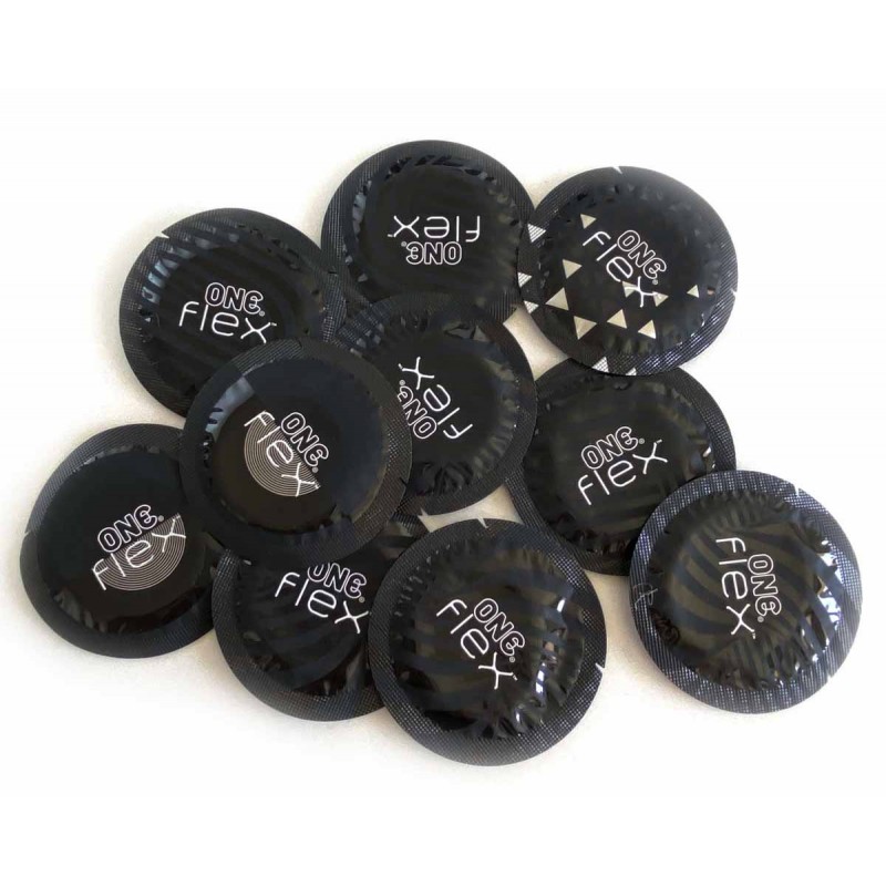 ONE Flex Ultra-Thin Latex Condoms with Graphene Enhancement, 10 Pack❤️ONE