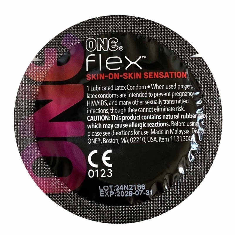 ONE Flex Ultra-Thin Latex Condoms with Graphene Enhancement, 10 Pack❤️ONE