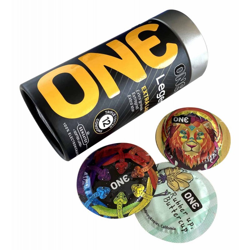 ONE Legend Extra Large Condoms 12 Pack Special Shape❤️ONE