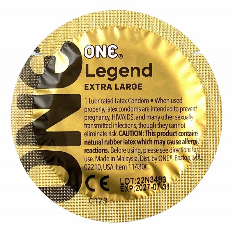 ONE Legend Extra Large Condoms 12 Pack Special Shape❤️ONE