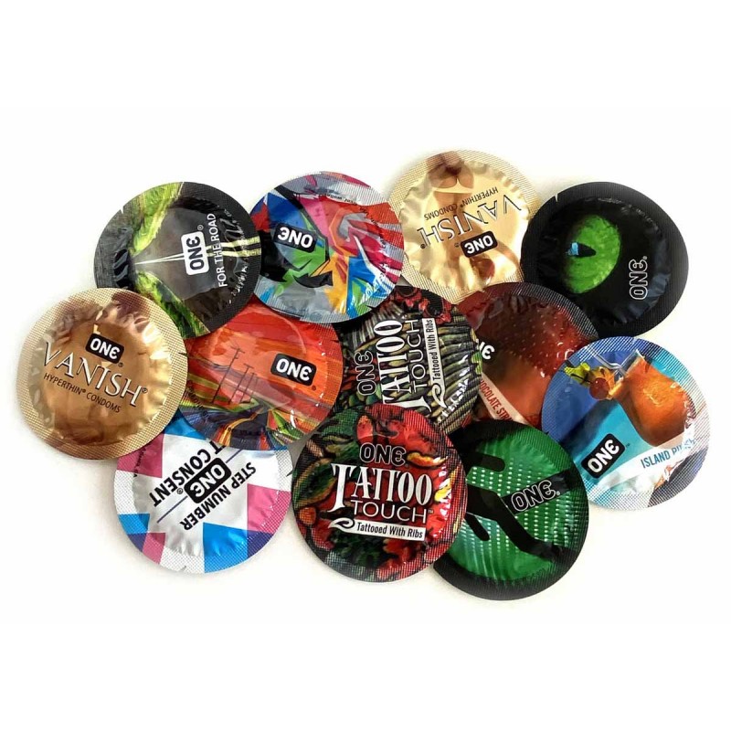 ONE Mixed Pleasures Condom Variety Pack - 12 Count❤️ONE