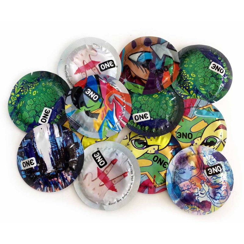 ONE Pleasure Plus Arousing Condoms 12 Pack Double Delight❤️ONE