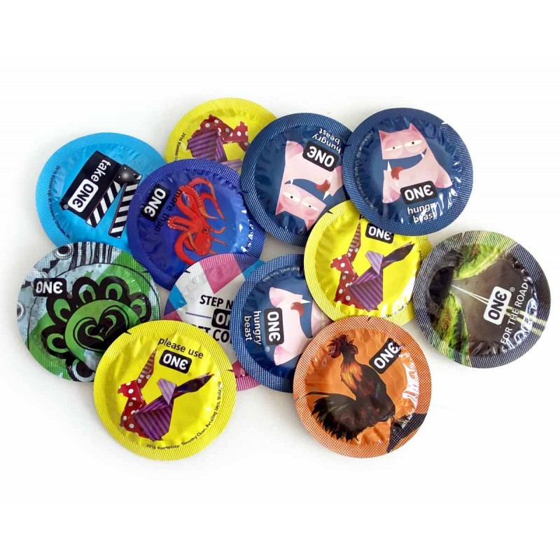Préservatifs à Picots ONE Super Studs 12 unités contourés❤️ONE