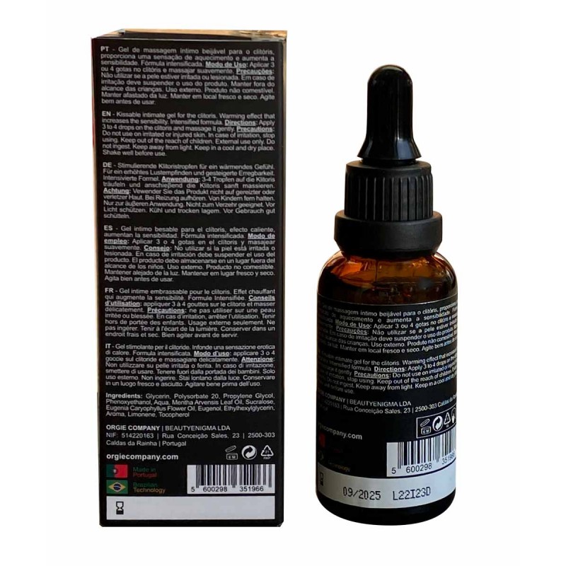 Orgie Orgasm Drops Intense Arousal Drops for Women 30ml❤️Orgie