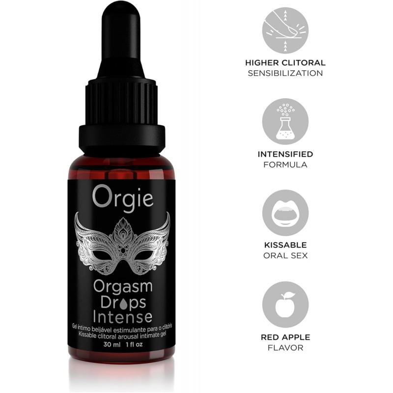 Orgie Orgasm Drops Intense Arousal Drops for Women 30ml❤️Orgie