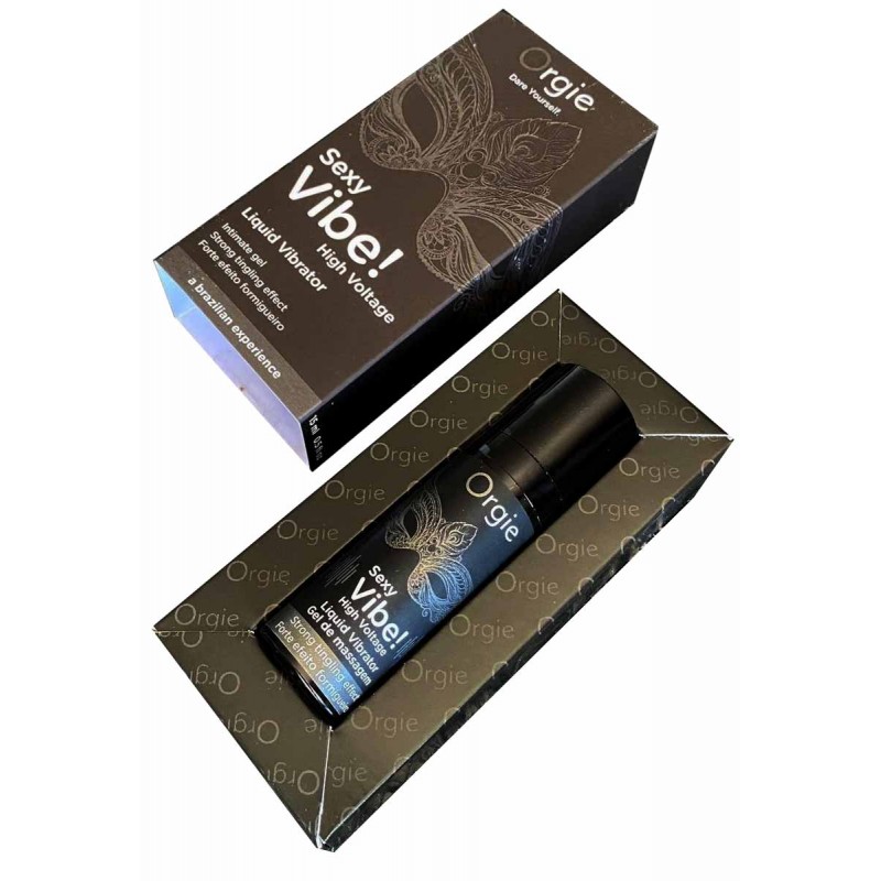 Orgie Sexy Vibe! High Voltage Liquid Vibrator 15ml Extra Strong❤️Orgie