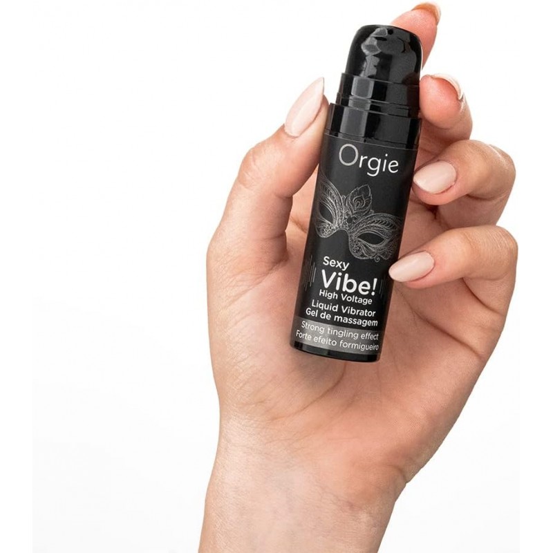Orgie Sexy Vibe! High Voltage Liquid Vibrator 15ml Extra Strong❤️Orgie