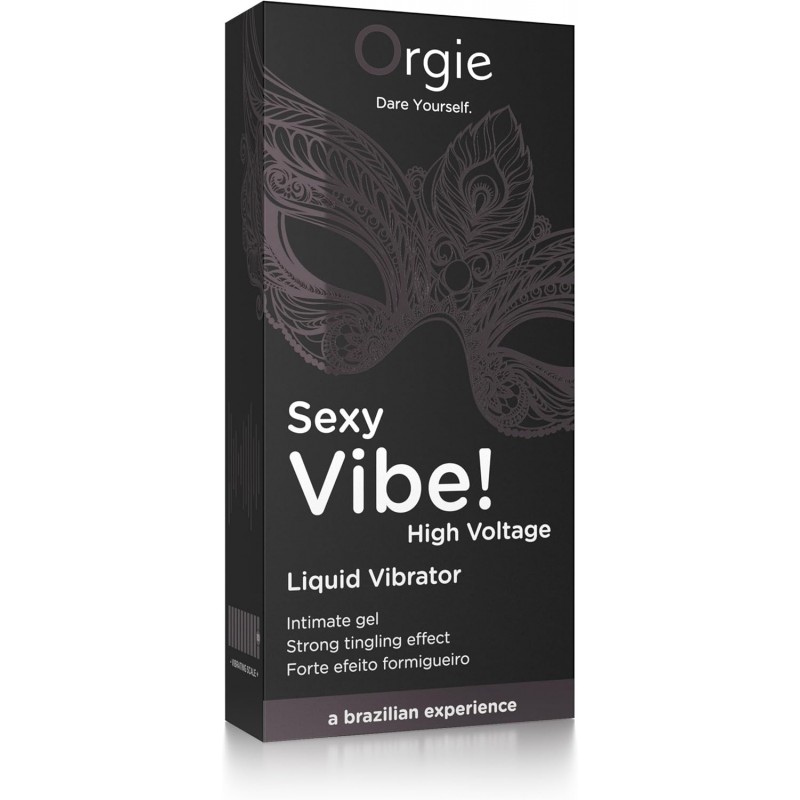 Orgie Sexy Vibe! High Voltage Liquid Vibrator 15ml Extra Strong❤️Orgie
