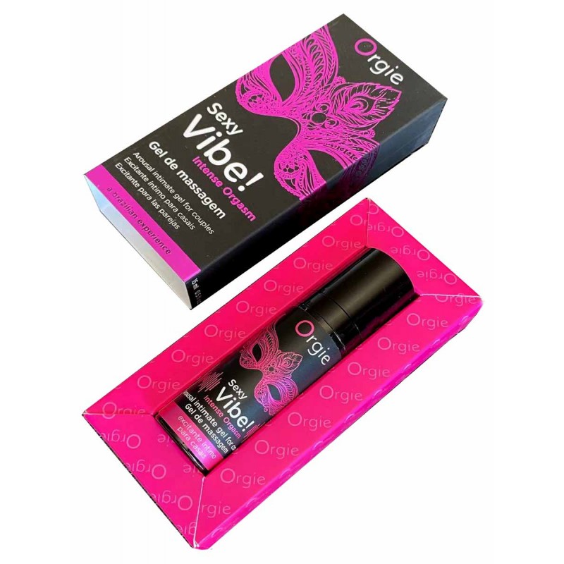 Orgie Sexy Intense Orgasm Liquid Vibrator 15ml for Couples❤️Orgie