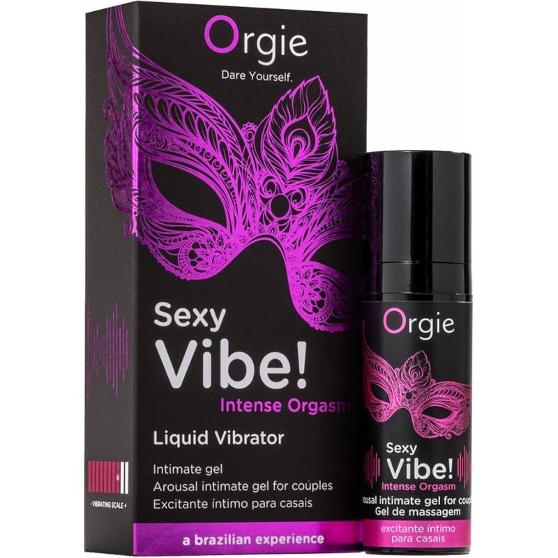 Orgie Sexy Intense Orgasm Liquid Vibrator 15ml for Couples❤️Orgie