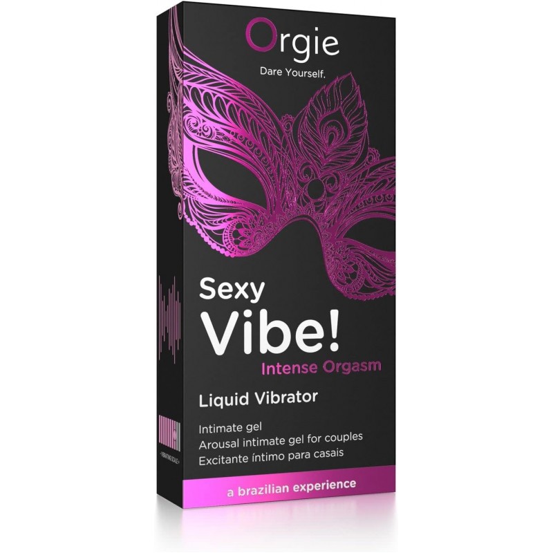 Orgie Sexy Intense Orgasm Liquid Vibrator 15ml for Couples❤️Orgie