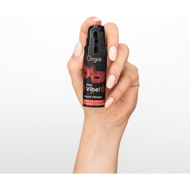 Orgie Sexy Vibe! Hot Warming Liquid Vibrator 15ml❤️Orgie