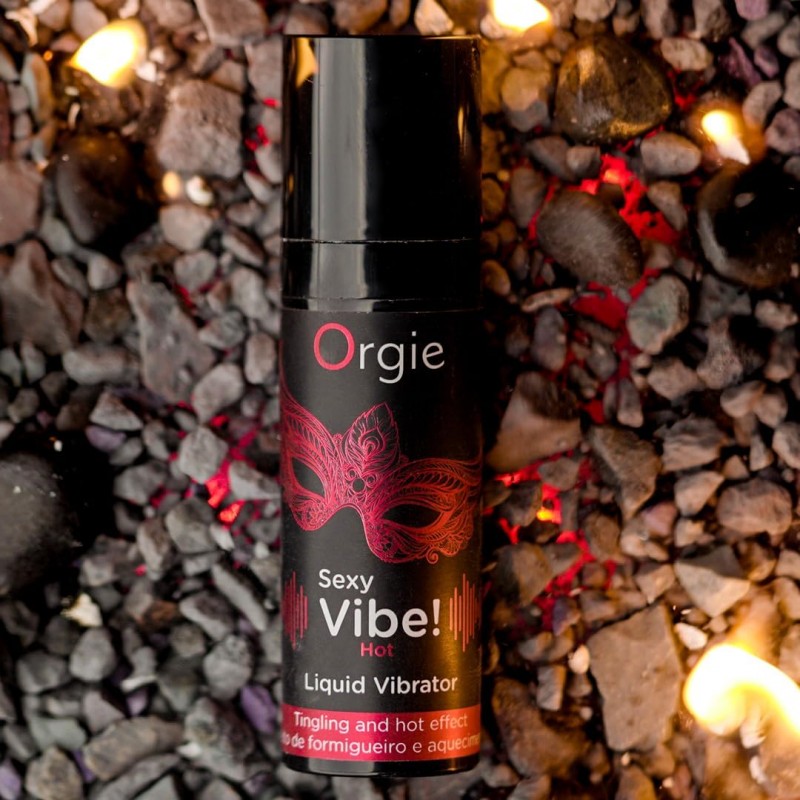 Orgie Sexy Vibe! Hot Warming Liquid Vibrator 15ml❤️Orgie
