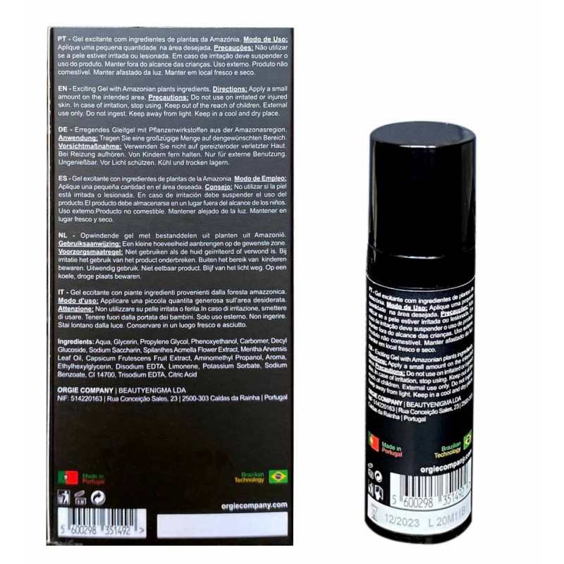 Orgie She Spot G-Spot Arousal Liquid Vibrator 15ml❤️Orgie
