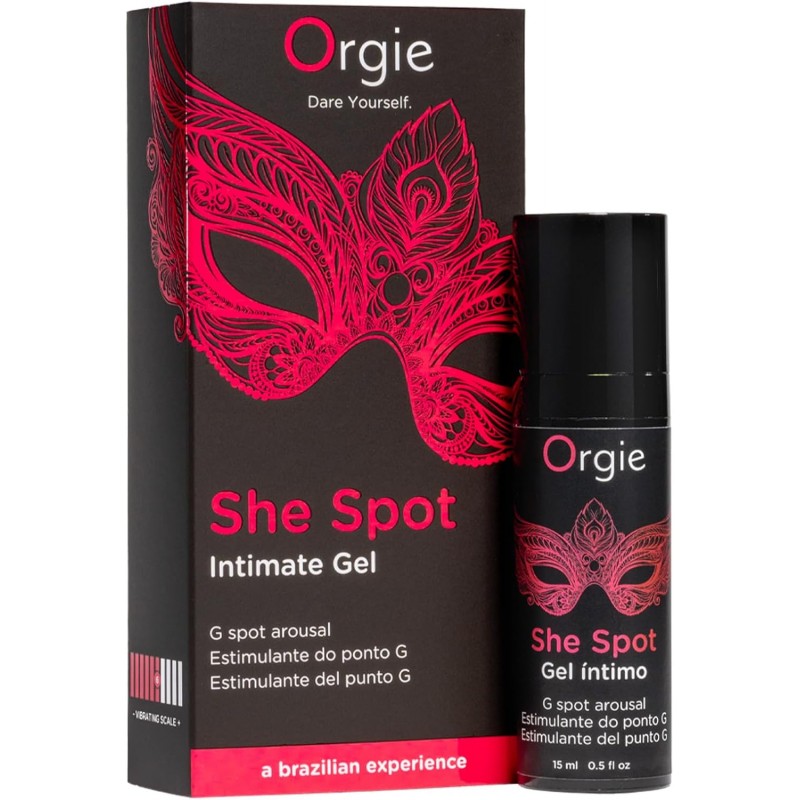 Orgie She Spot G-Spot Arousal Liquid Vibrator 15ml❤️Orgie