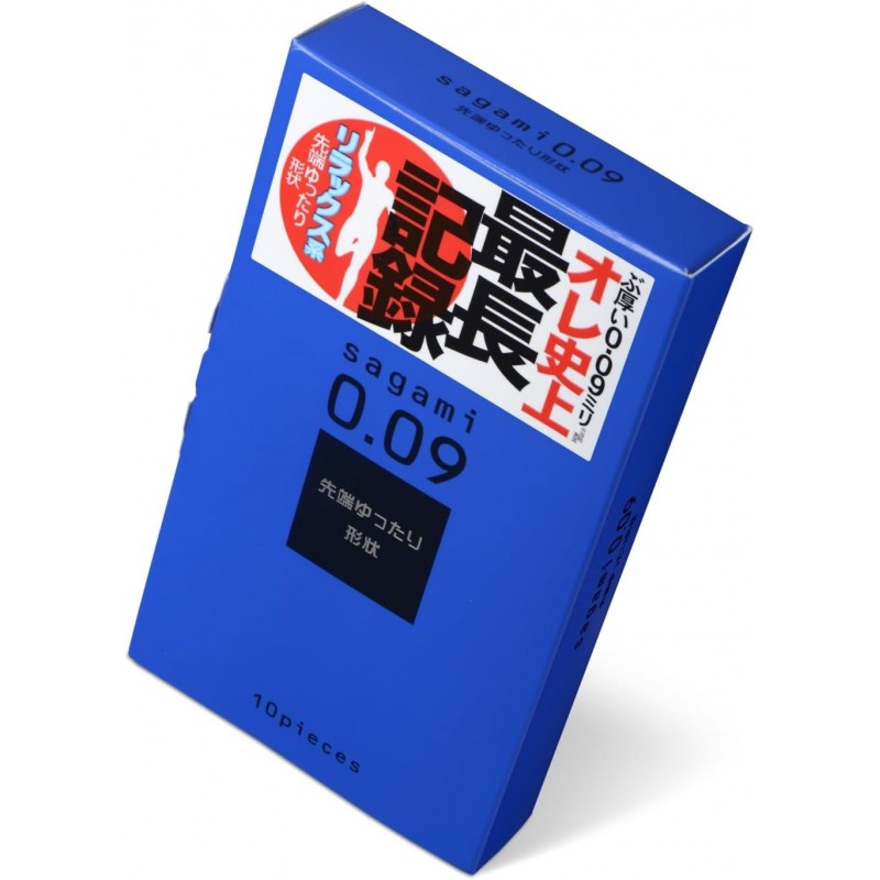 SAGAMI Natural Condoms 0.09mm 10 Pack❤️Sagami Original