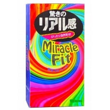 SAGAMI Miracle Fit Condoms 10-Pack