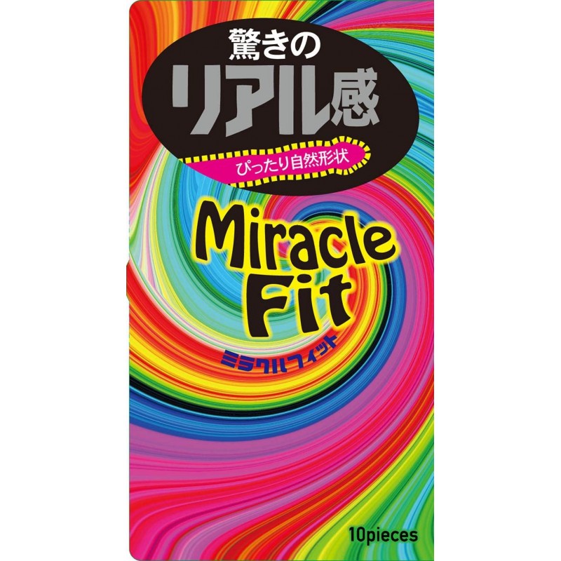 SAGAMI Miracle Fit Condoms 10 Pack❤️Sagami Original