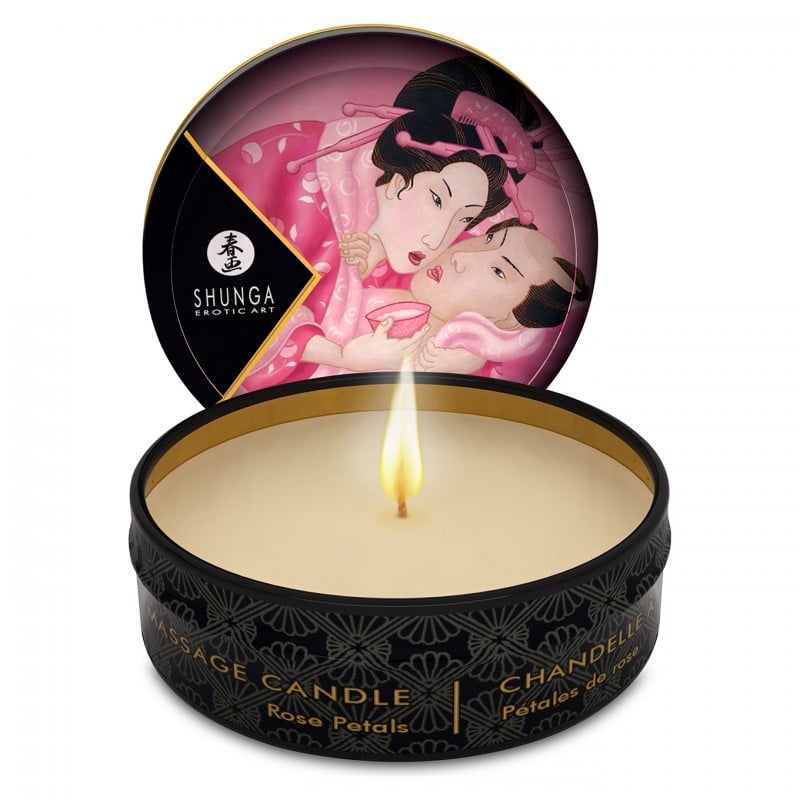 Shunga Aphrodisia Massaažiküünal Roosiõied 30ml❤️Shunga