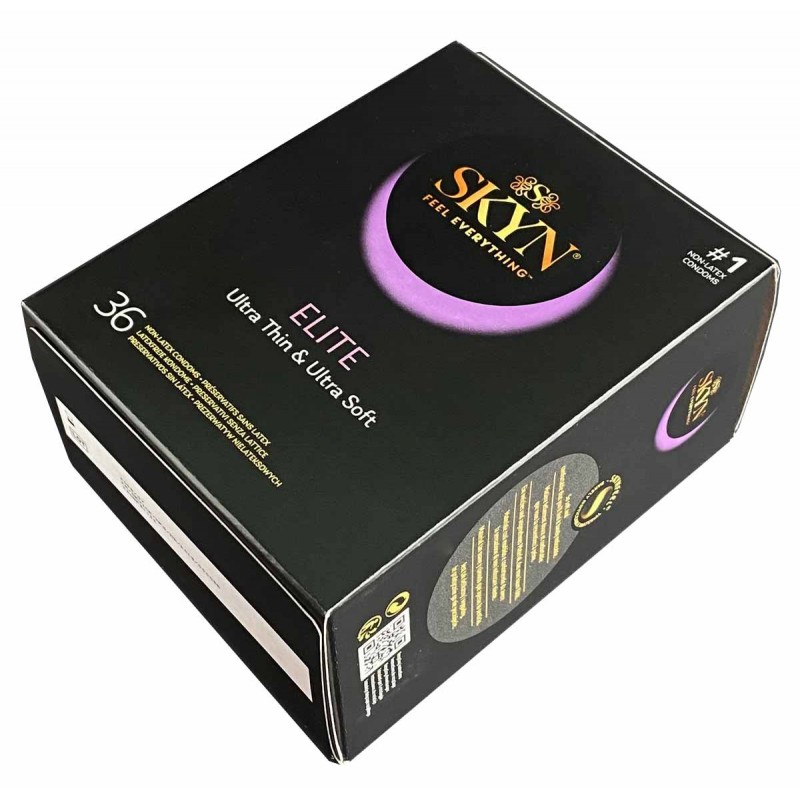 SKYN Elite Ultra-Thin Non-Latex Condoms 36 Pack❤️SKYN