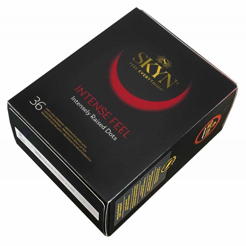 SKYN Intense Feel Non-Latex Textured Condoms, 36 Count❤️SKYN