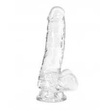 Crystal Addiction - Clear Dildo - 18 cm