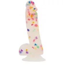 Addiction - Party Marty Confetti Dildo - 7"