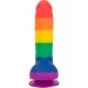 Addiction - Dildo de Silicón Arcoíris Justin 19 cm❤️Addiction