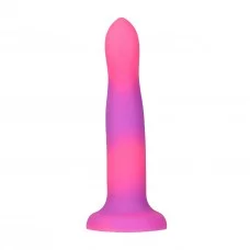 Addiction - Rave Silicone Dildo Pink/Purple