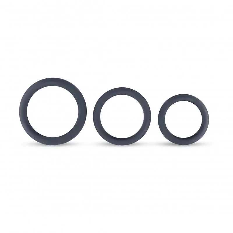 Boners 3 Pack Flat Cock Rings ❤️Boners