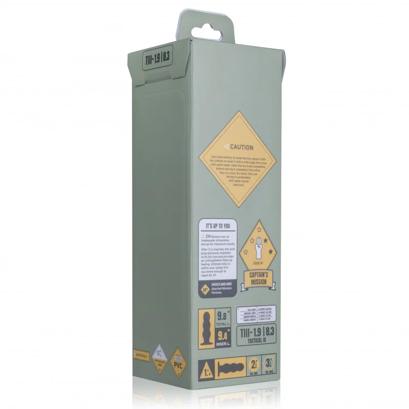 BUTTR - Tactical III Butt Plug ❤️BUTTR